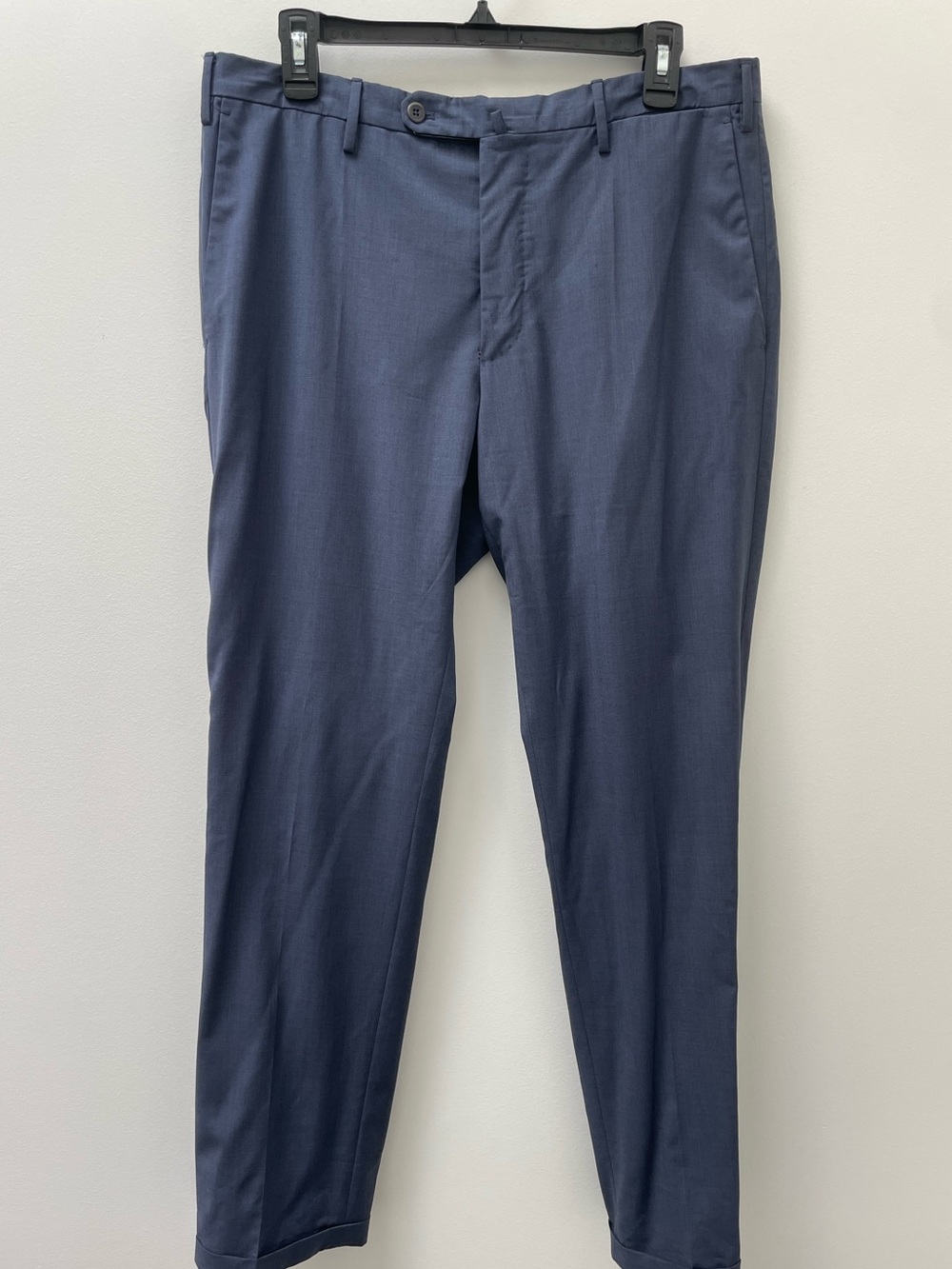 Incotex SloWear TechnoFabric Dress Trousers Men's Size 33 x 30 Blue